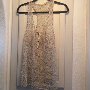 Razorback Floral Top